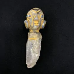 Sceptre Chamanique en Cristal de Roche | Dans les yeux de Gaïa