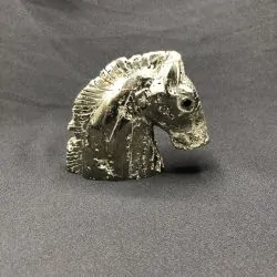 Tête de cheval en Pyrite - Photo 1 | Dans les Yeux de Gaia
