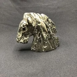 Tête de cheval en Pyrite TC11