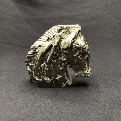 Tête de Cheval en Pyrite -4| Pièces d’Exception | Dans les yeux de Gaïa