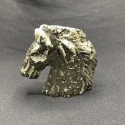Tête de cheval en Pyrite TC17
