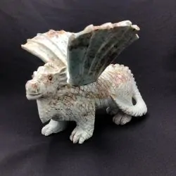 Dragon en Amazonite DRA55