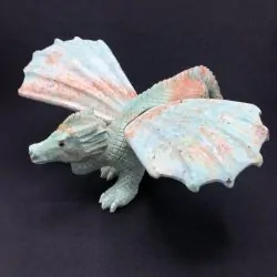Dragon en Amazonite -4 | Dragons en Minéraux | Dans les yeux de Gaïa