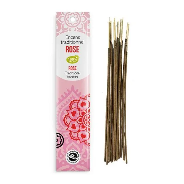 Encens Traditionnel Rose - Encens Traditionnels | Dans les yeux de Gaïa