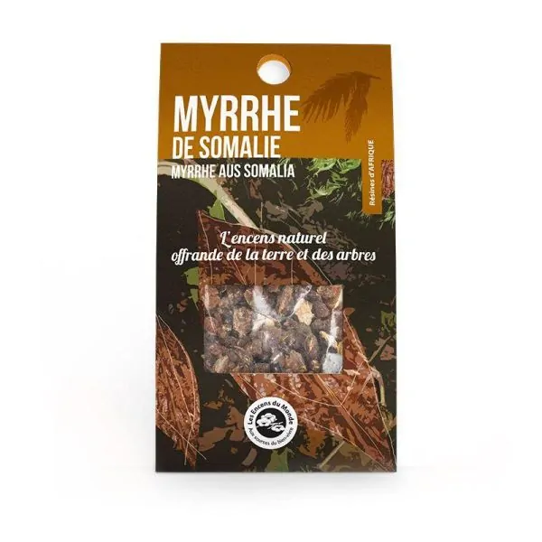 Encens Résine Myrrhe de Somalie – Purification, Connexion Spirituelle, Méditation | Dans les Yeux de Gaïa