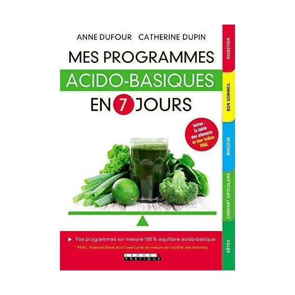 Mes Programmes Acido-Basiques en 7 jours | Santé - Médecine Douce | Dans les yeux de Gaïa