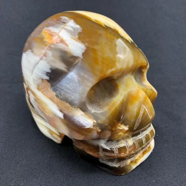 Crâne Agate -2| Crânes de Cristal | Dans les yeux de Gaïa