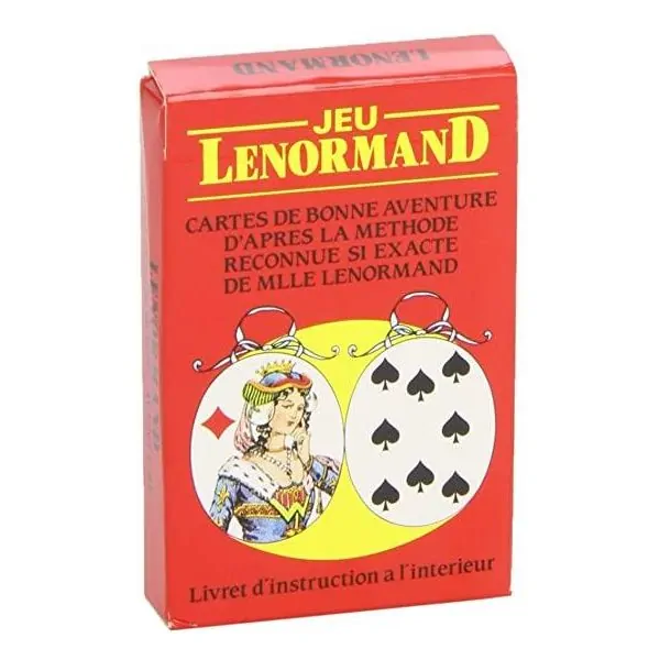 Jeu Lenormand - Couverture | Dans les Yeux de Gaïa