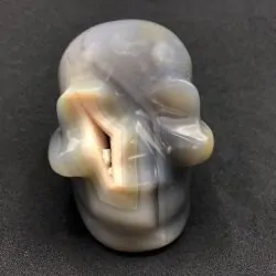 Crâne Agate -1 | Crânes de Cristal | Dans les yeux de Gaïa