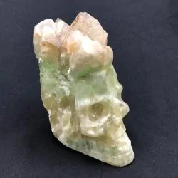 Crâne Fluorite Brute CF7