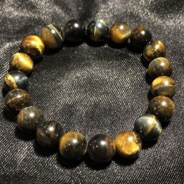 Bracelet Oeil de Faucon 10mm | Bracelets en Pierres | Dans les yeux de Gaïa