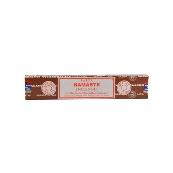 Encens Satya - Namaste | Encens Indiens Ayurvédiques | Dans les yeux de Gaïa