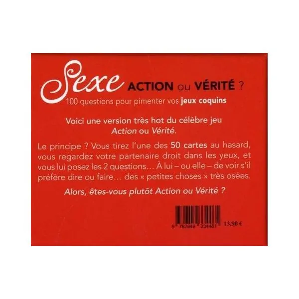 Sexe - Action ou Vérité 2 - Jeux loisirs |Dans les Yeux de Gaïa - Résumé