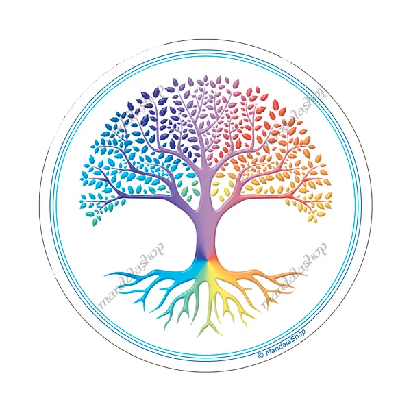 Disque harmonisant Arbre de Vie Blanc | Fleurs de Vie | Harmonie