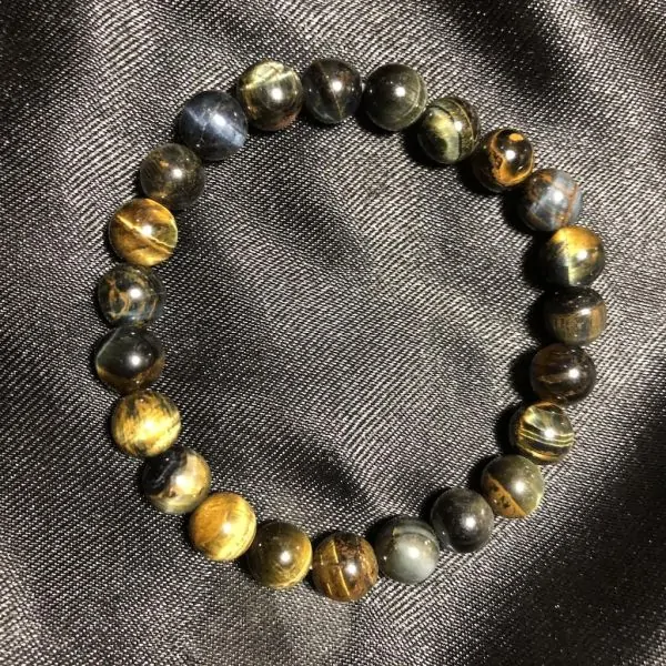 Bracelet Oeil de Faucon 8mm, photo 1 | Dans les Yeux de Gaia
