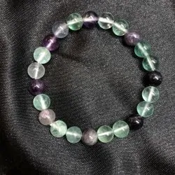 Bracelet Fluorite 8mm | Bracelets en Pierres | Dans les yeux de Gaïa
