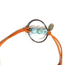 Bracelet Larimar et argent 925