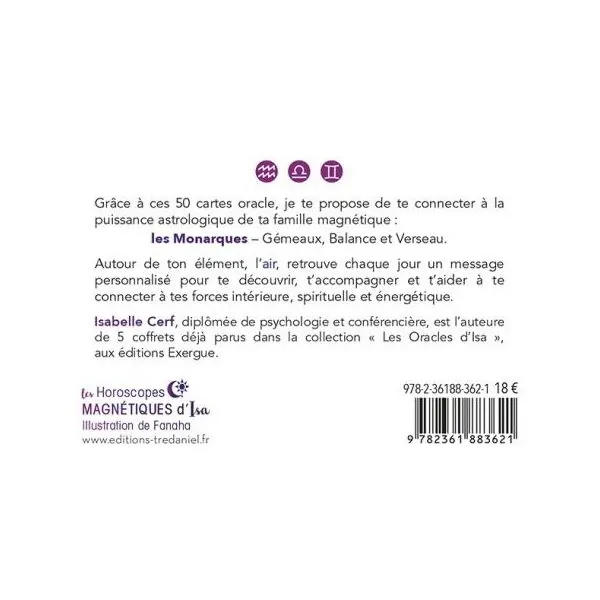 Les Horoscopes Magnétiques d'Isa - Coffret Les Monarques | Dans les Yeux de Gaïa