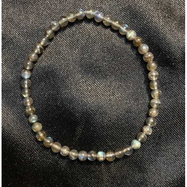 Bracelet Labradorite 4mm | Bracelets en Pierres | Dans les yeux de Gaïa