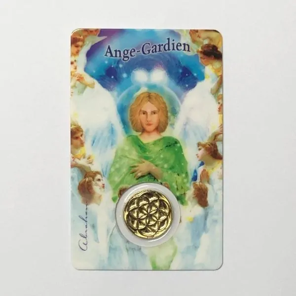 Carte message Ange-Gardien | Articles ésotériques | Dans les yeux de Gaïa