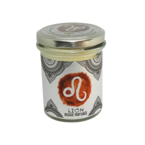 Bougie Zodiaque Lion | Dans les Yeux de Gaia