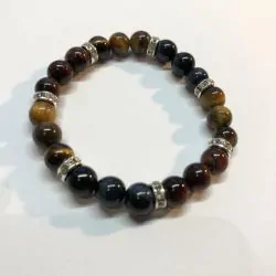 Bracelet Oeil de tigre Oeil...
