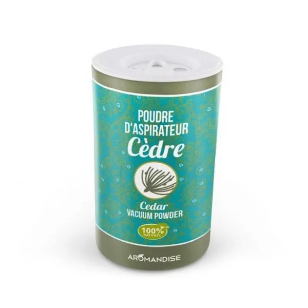 Poudre D'aspirateur Cèdre - odeur - Dans les yeux de Gaïa