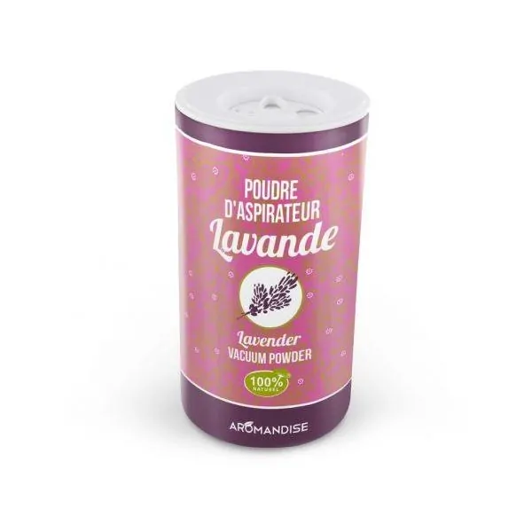 Poudre D'aspirateur Lavande - recul - Dans les yeux de Gaïa