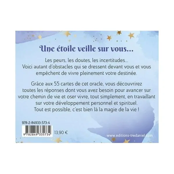 Le Petit Oracle des Guidances Etoilées - Coffret de dos | Dans les Yeux de Gaïa