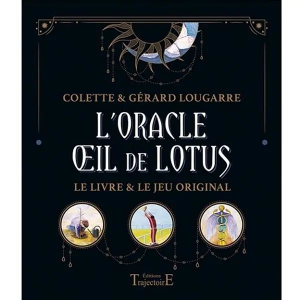 L'Oracle Œil de Lotus - Coffret de Face | Dans les Yeux de Gaïa