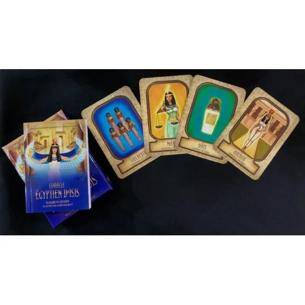 L'Oracle Egyptien D'Isis - Cartes et Coffret | Dans les Yeux de Gaïa