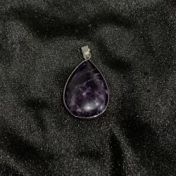 Pendentif Améthyste -3 | Pendentifs en Minéraux | Dans les yeux de Gaïa