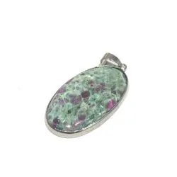 Pendentif en Rubis Zoïsite...