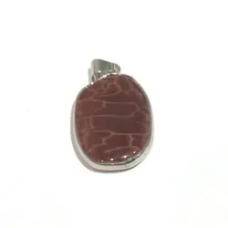 Pendentif en Agate de Feu | Pendentifs en Minéraux | Dans les yeux de Gaïa