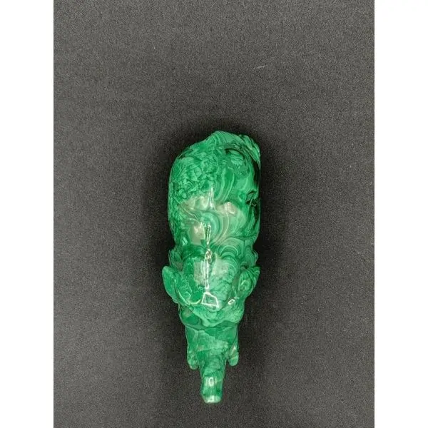 Eléphant en Malachite | Minéraux de collection | Dans les yeux de Gaïa