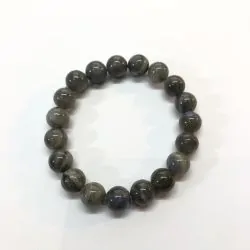 Bracelet Labradorite 10mm Qualité Supérieure | Dans les yeux de Gaïa