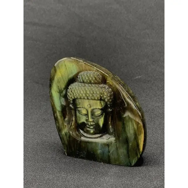 Tête de Buddha - Labradorite - Photo 1 | Dans les Yeux de Gaia