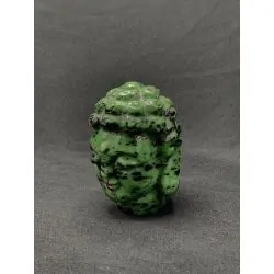Bouddha Rubis-Zoïsite | Minéraux de collection | Dans les yeux de Gaïa
