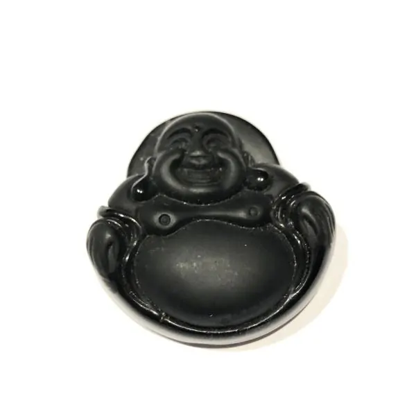 Pendentif en Obsidienne Noire -6| Pendentifs en Minéraux | Dans les yeux de Gaïa