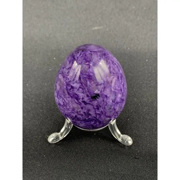 Oeuf Charoite | Minéraux de collection | Dans les yeux de Gaïa