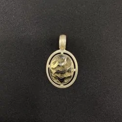 Pendentif en Pyrite serti...