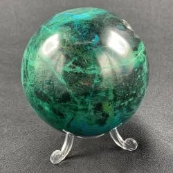 Sphère en Chrysocolle -17| Sphères, Oeufs, et Coeurs | Dans les yeux de Gaïa