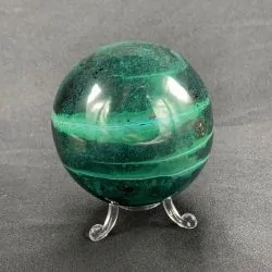 Sphère en Chrysocolle -15| Sphères, Oeufs, et Coeurs | Dans les yeux de Gaïa