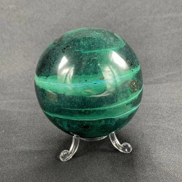 Sphère en Chrysocolle -15| Sphères, Oeufs, et Coeurs | Dans les yeux de Gaïa