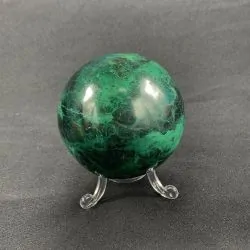 Sphère en Chrysocolle -13| Sphères, Oeufs, et Coeurs | Dans les yeux de Gaïa