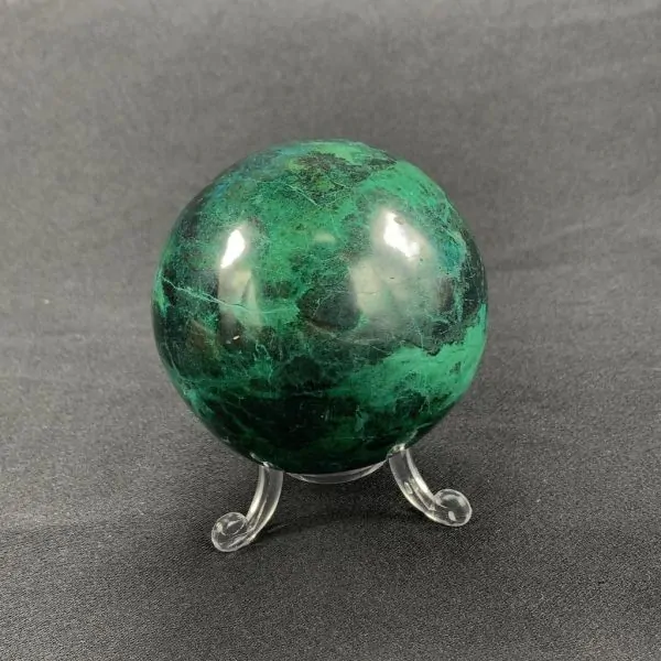 Sphère en Chrysocolle -13| Sphères, Oeufs, et Coeurs | Dans les yeux de Gaïa