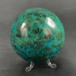Sphère en Chrysocolle -9| Sphères, Oeufs, et Coeurs | Dans les yeux de Gaïa