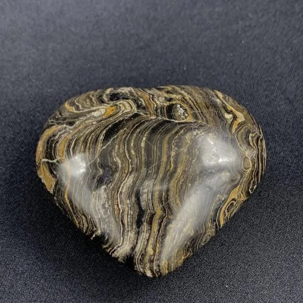 Coeur en Stromatolite | Sphères, Oeufs, et Coeurs | Dans les yeux de Gaïa
