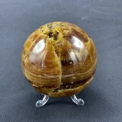 Sphère Jaspe Caramel -9 | Sphères, Oeufs, et Coeurs | Dans les yeux de Gaïa
