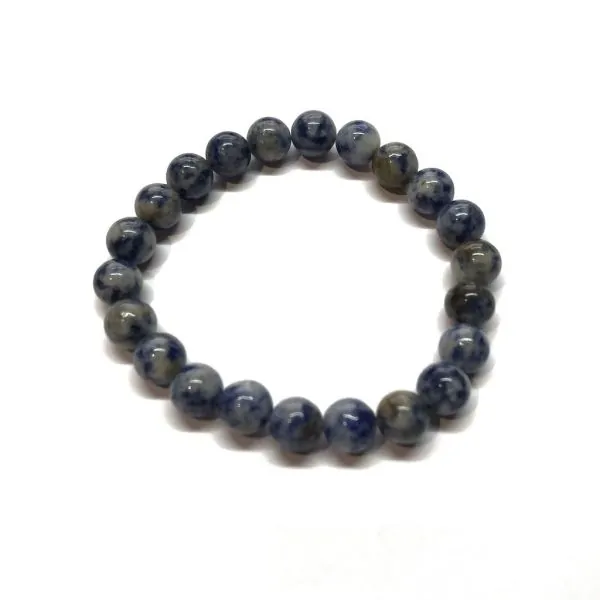 Bracelet Sodalite 8mm | Bracelets en Pierres | Dans les yeux de Gaïa